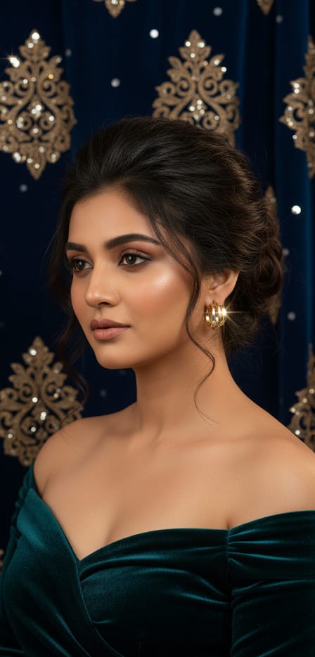 Golden Bloom Hoops