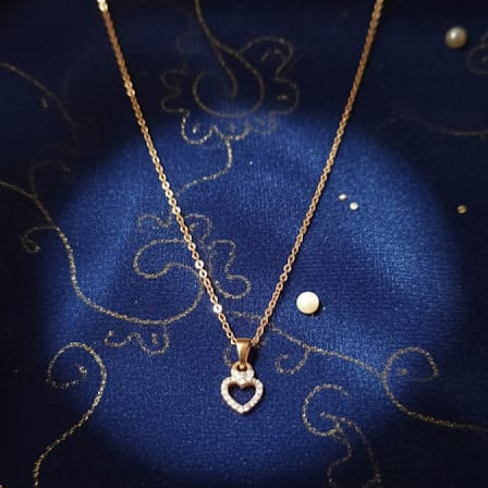Eternal Duo Heart Pendant